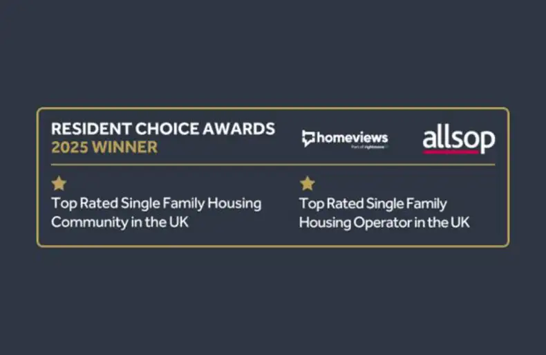 Allsop Letting & Management wins three Homeviews Resident Choice Awards 2025
