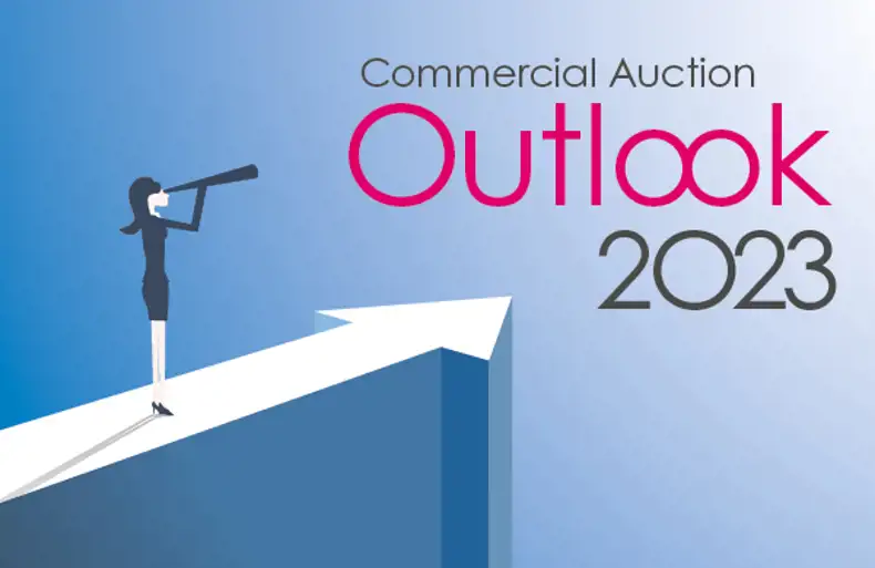 What can we expect from the commercial auction market in 2023?