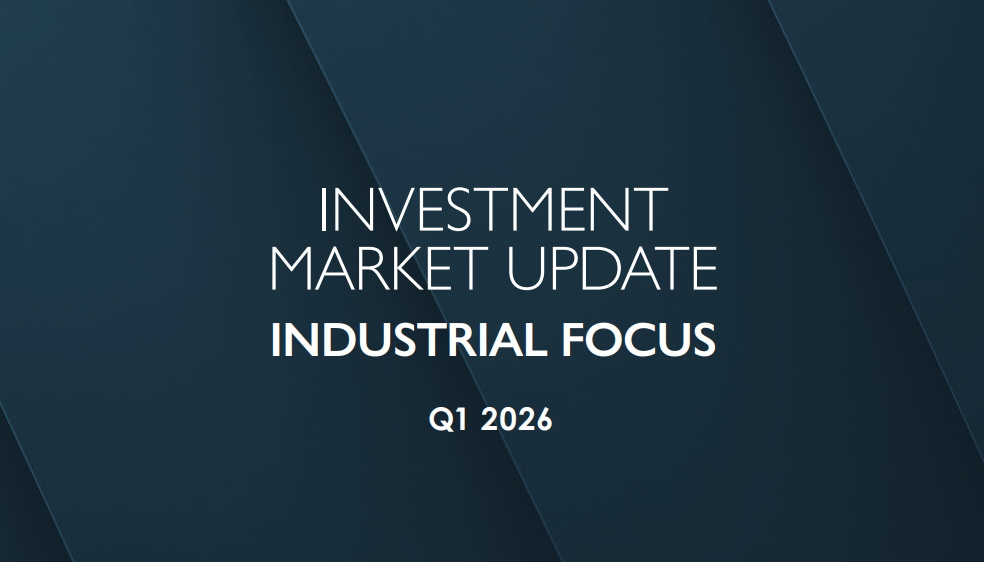 Industrial Investment - National Market Update Q1 2026