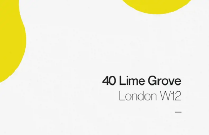40 Lime Grove Brochure Cover