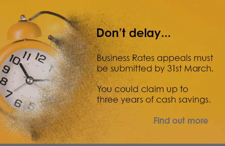 Challenge your current business rates before 31st March 2026