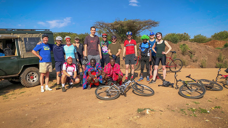 Allsop Cyclists Arrive in Kenya