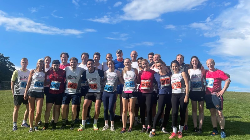 Allsop LandAid 10K runners