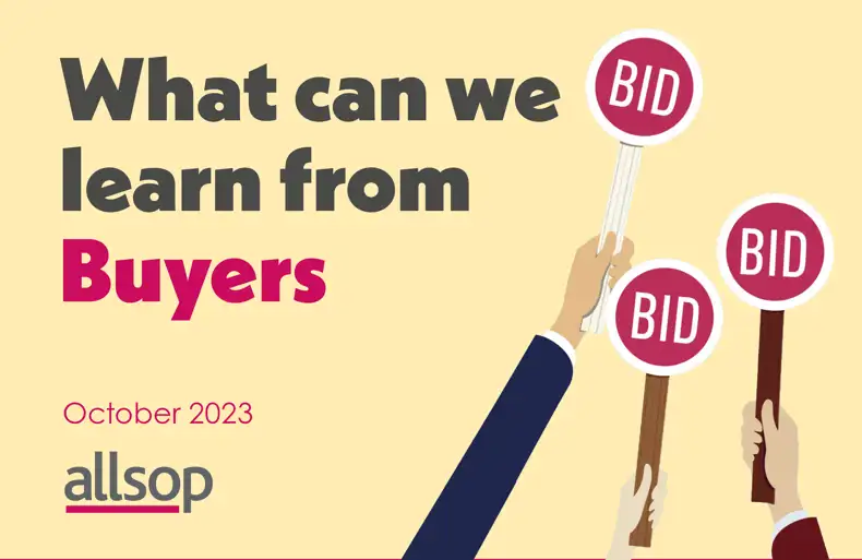 What can we learn from Auction Buyers? Do they think the market has turned?